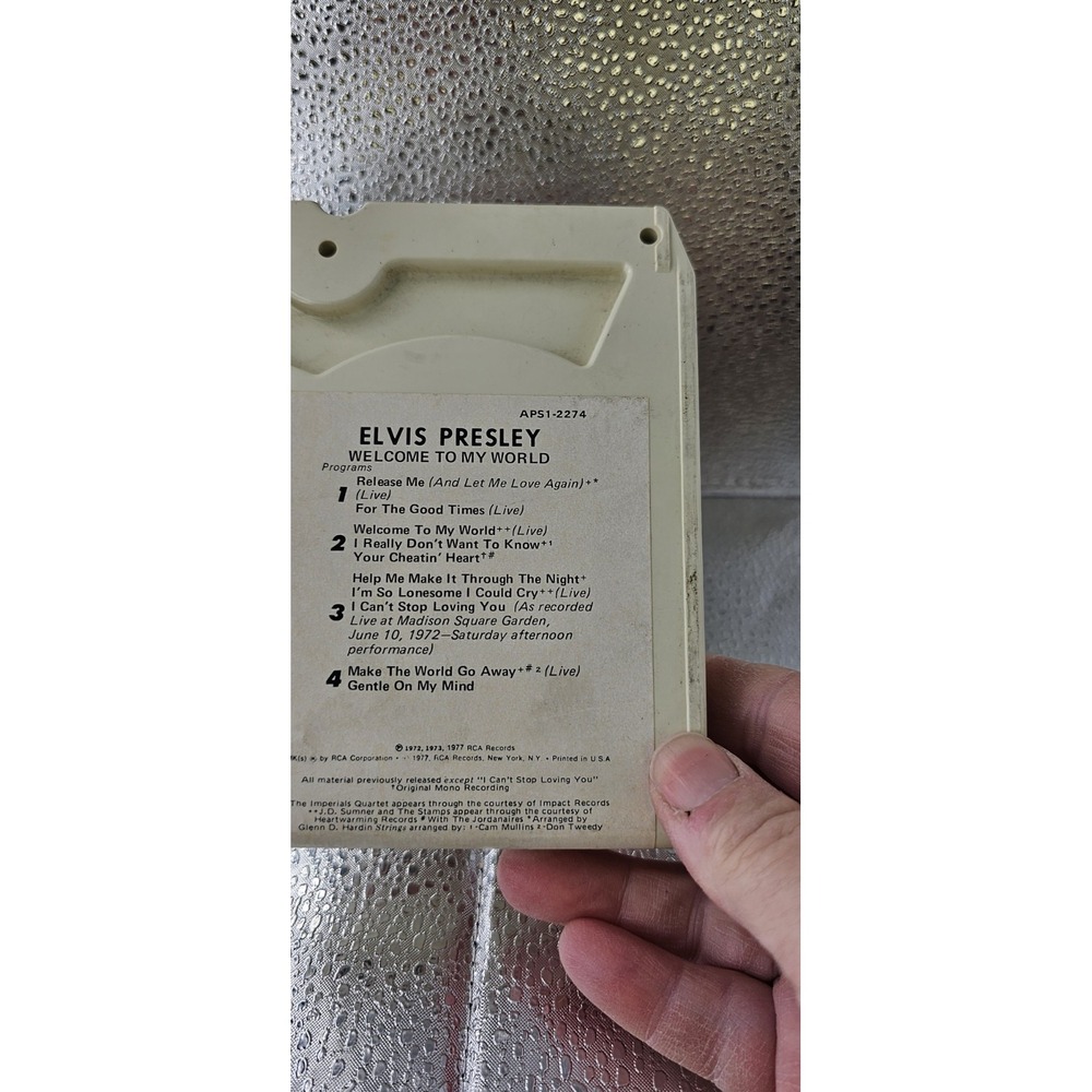 Elvis Presley 8-Track Tapes Lot - 6  UNTESTED The King Music Vintage Collectible - Picture 12 of 16